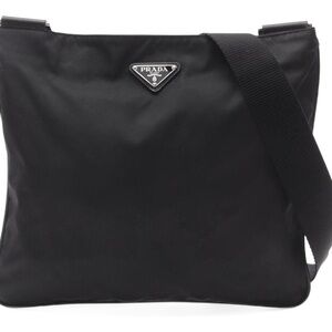PRADA Shoulder crossbody Bag Nylon Black